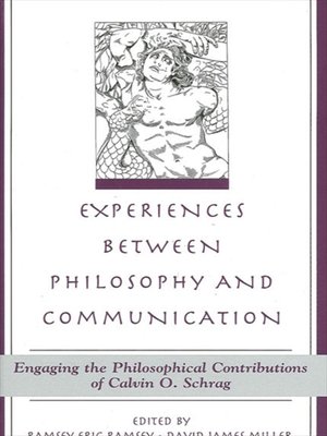 cover image of Experiences between Philosophy and Communication